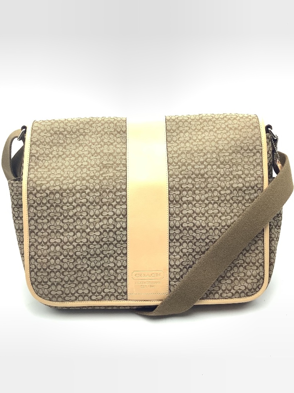 Coach Canvas Messenger Bag